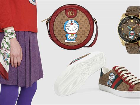 gucci comic|gucci doraemon collection.